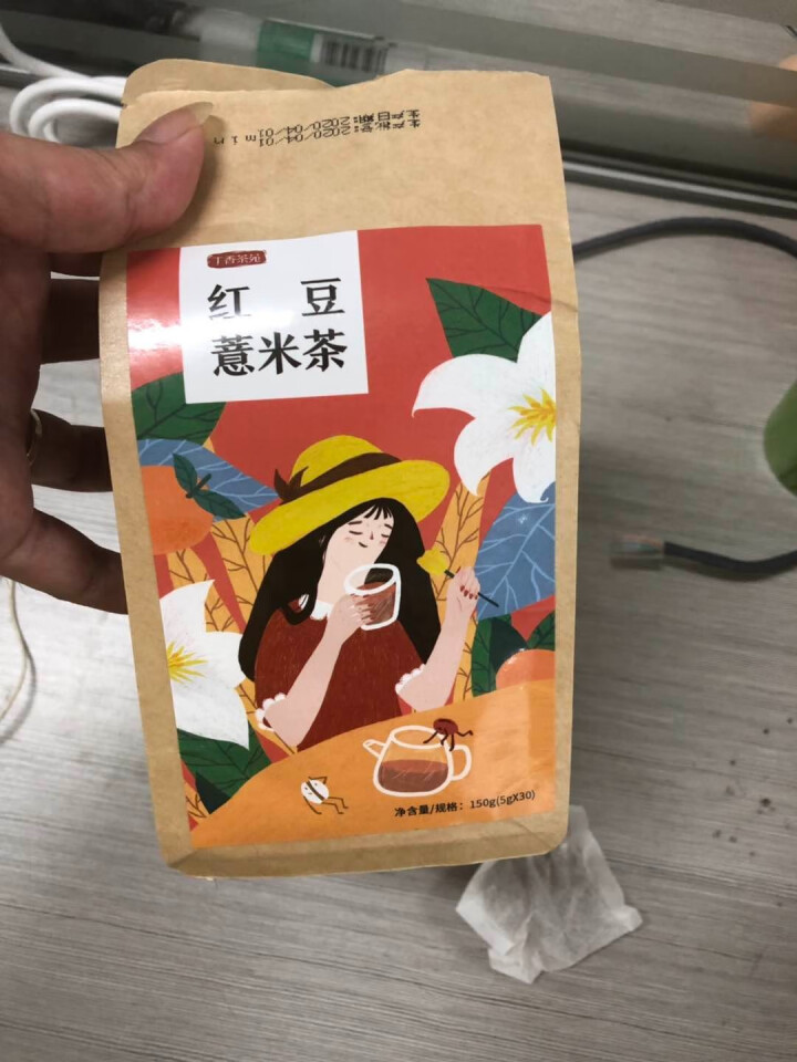 红豆薏米茶除口气花草茶苦荞大麦养生茶组合花草茶包150g（一袋共30小包）怎么样，好用吗，口碑，心得，评价，试用报告,第2张