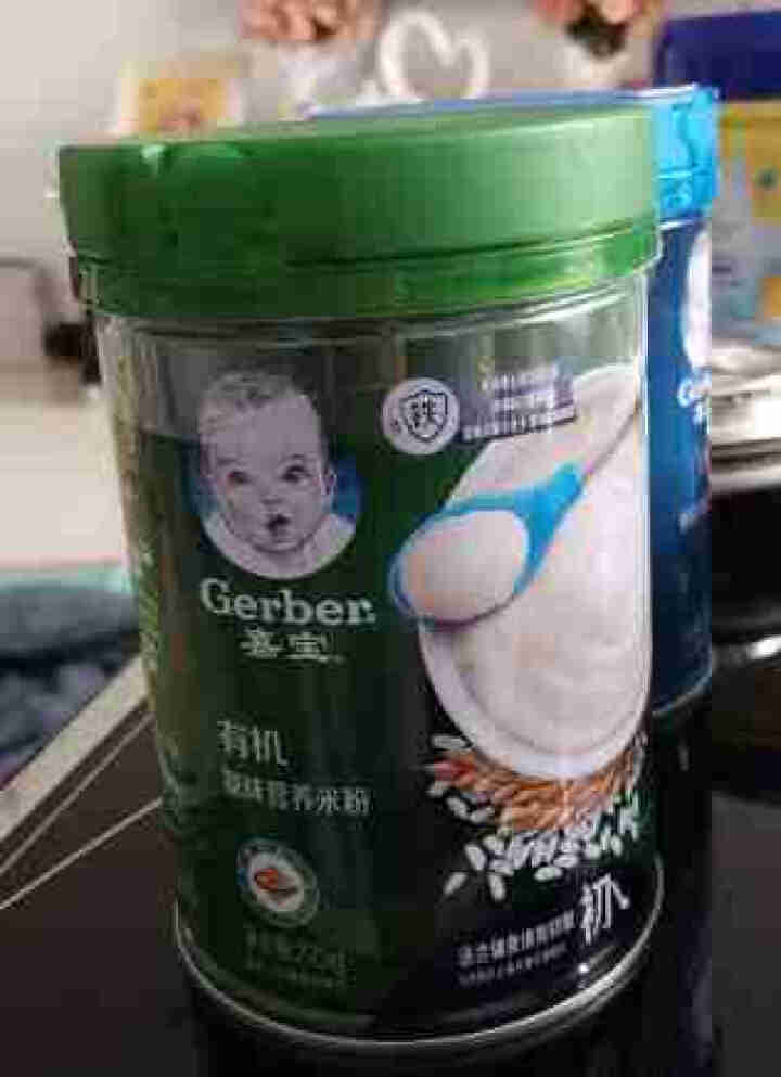 嘉宝(Gerber)米粉婴幼儿米糊营养易消化宝宝辅食 【初期】有机原味225g怎么样，好用吗，口碑，心得，评价，试用报告,第3张