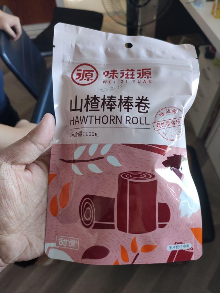 甜饵蜜饯果脯水果干组合菠萝干黄桃干山楂条综合果蔬干休闲零食 山楂棒棒卷100g怎么样，好用吗，口碑，心得，评价，试用报告,第2张