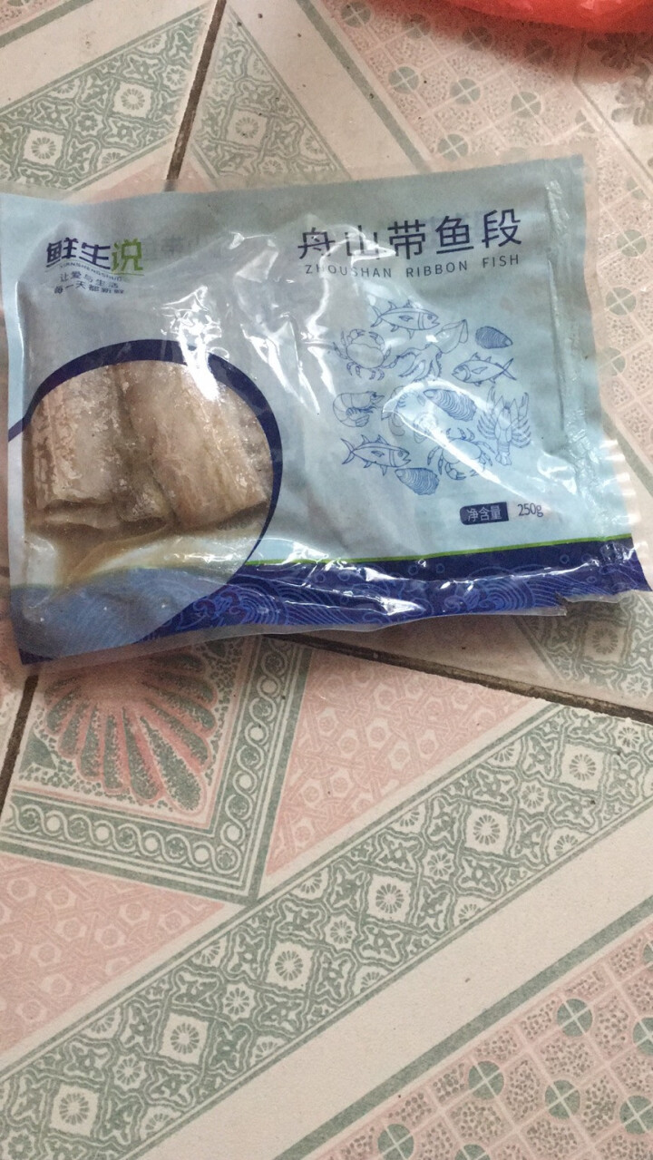 鲜生说 舟山带鱼段250g 新鲜东海小眼带鱼刀鱼海鲜鱼类 水产生鲜怎么样，好用吗，口碑，心得，评价，试用报告,第2张