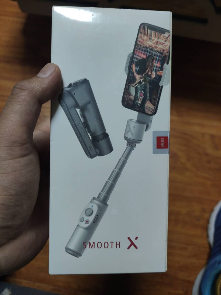 新品 智云SmoothX手机云台 Smooth X防抖自拍杆 VLOG拍摄手持云台稳定器 手机稳定器 Smooth X深空灰怎么样，好用吗，口碑，心得，评价，试,第2张