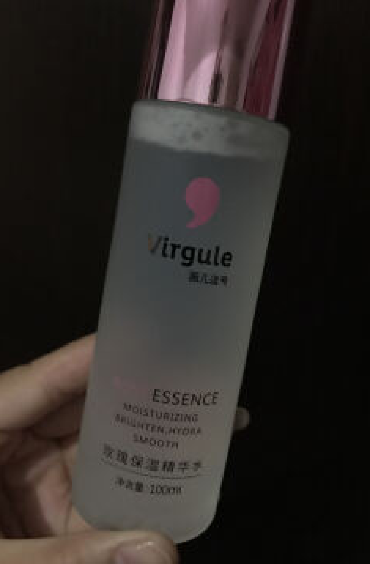 Virgule薇儿逗号玫瑰保湿精华水100ml 爽肤精华液 补水保湿嫩肤美肌修护敏感男女秋冬护肤品 精华水怎么样，好用吗，口碑，心得，评价，试用报告,第2张