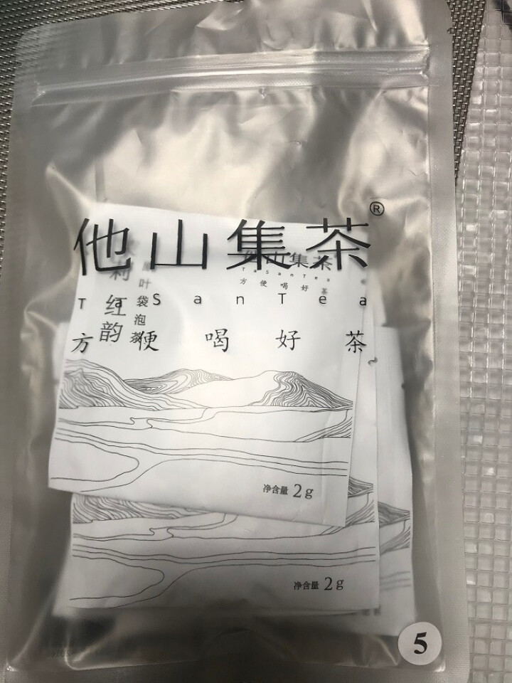 他山集茶 茶叶白桃乌龙玫瑰滇红陈皮普洱茉莉红茶绿茶多种口味组合装茶包 5种口味组合怎么样，好用吗，口碑，心得，评价，试用报告,第2张