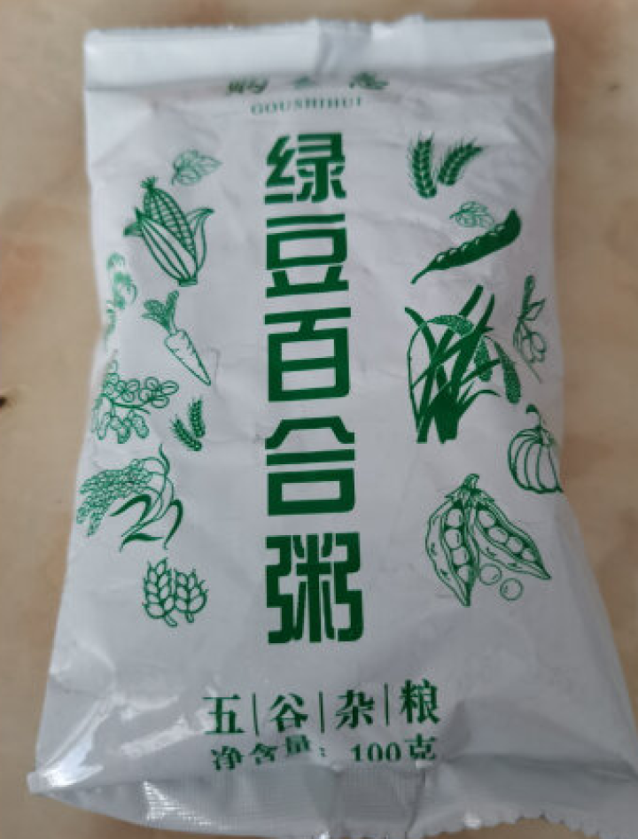 购食惠 绿豆百合粥100g（大米、绿豆、百合）混合粥米粥料五谷杂粮粗粮熬粥怎么样，好用吗，口碑，心得，评价，试用报告,第3张