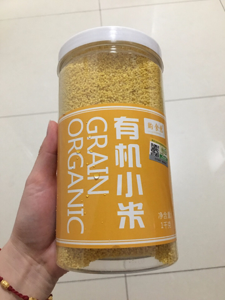 购食惠 有机 黄小米 2斤装1000g（五谷 杂粮 小黄米 无添加 月子粥 粗粮 小米粥）怎么样，好用吗，口碑，心得，评价，试用报告,第2张