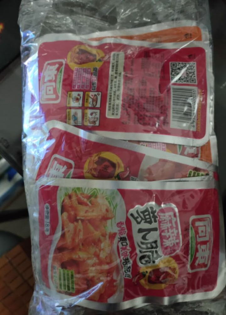 向东萝卜脆18g小包装湖南特产麻辣山椒酱香味好吃的下饭菜拌饭拌面咸菜零食小吃办公室开胃美味休闲零食 混合味（可备注口味） 20小包*18克怎么样，好用吗，口碑，,第2张