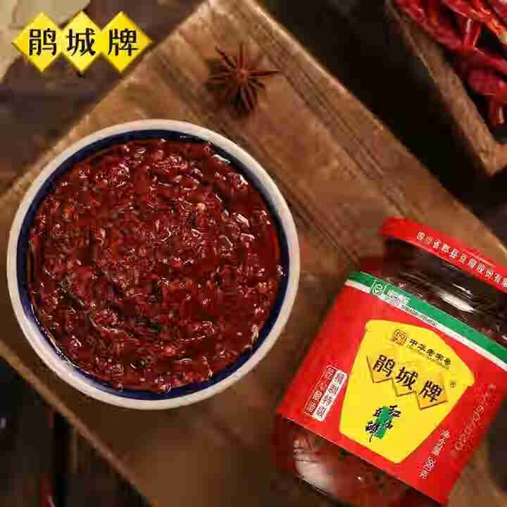 鹃城牌精制特级红油郫县豆瓣酱380g玻璃瓶装四川特产菜炒菜调味品怎么样，好用吗，口碑，心得，评价，试用报告,第2张