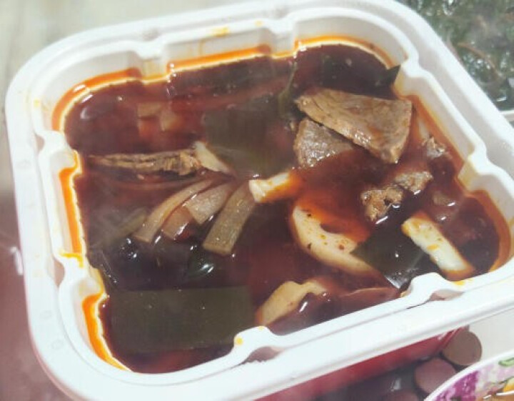 【爱上零食屋】为吃而战自热火锅户外速食麻辣牛肉自嗨锅懒人藤椒鸡肉方便即食牛油小火锅 麻辣牛肉怎么样，好用吗，口碑，心得，评价，试用报告,第4张