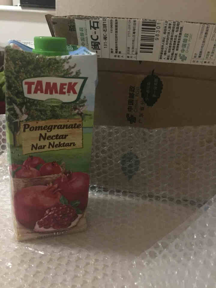 土耳其原装进口TAMEK荅梅肯石榴汁果汁饮料1000ml怎么样，好用吗，口碑，心得，评价，试用报告,第3张