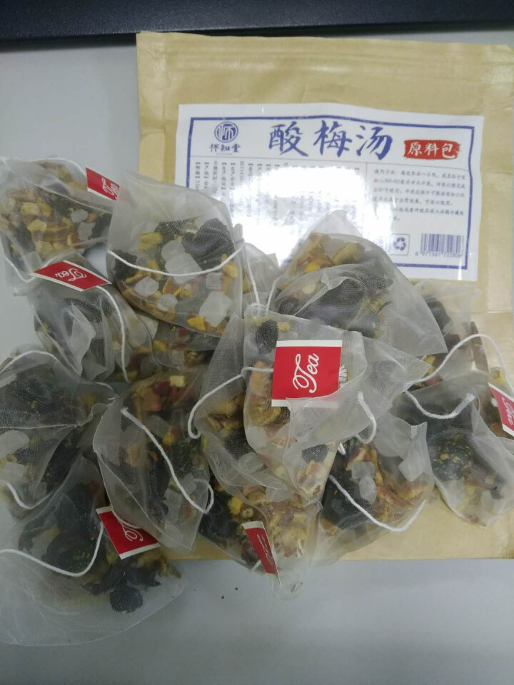 酸梅汤 老北京酸梅汤 三角包酸梅 乌梅汤袋泡茶 免煮原料包15包散装 15包*12g(一袋约180g)怎么样，好用吗，口碑，心得，评价，试用报告,第3张