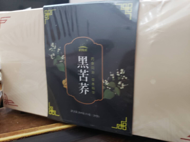 【拍2盒=发3盒】黑苦荞茶苦荞麦全胚芽苦芥茶小袋装大凉山浓香型黄乔麦花茶麦香茶小袋装20包礼盒装怎么样，好用吗，口碑，心得，评价，试用报告,第3张