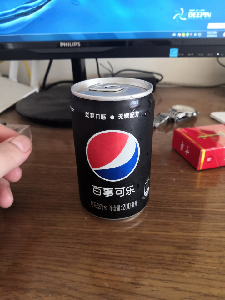 百事可乐 黑罐无糖碳酸饮料mini迷你罐200mlx10听 Pepsi百事出品怎么样，好用吗，口碑，心得，评价，试用报告,第3张