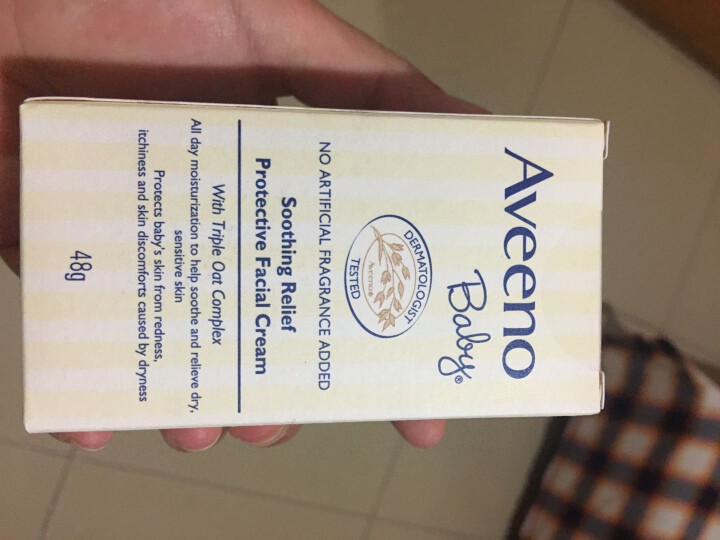 艾惟诺（Aveeno）艾维诺 婴儿童宝宝面霜 润肤露擦脸霜擦脸油 护肤舒缓柔嫩保湿凝露防护面霜 喷泉倍润面霜48g怎么样，好用吗，口碑，心得，评价，试用报告,第4张