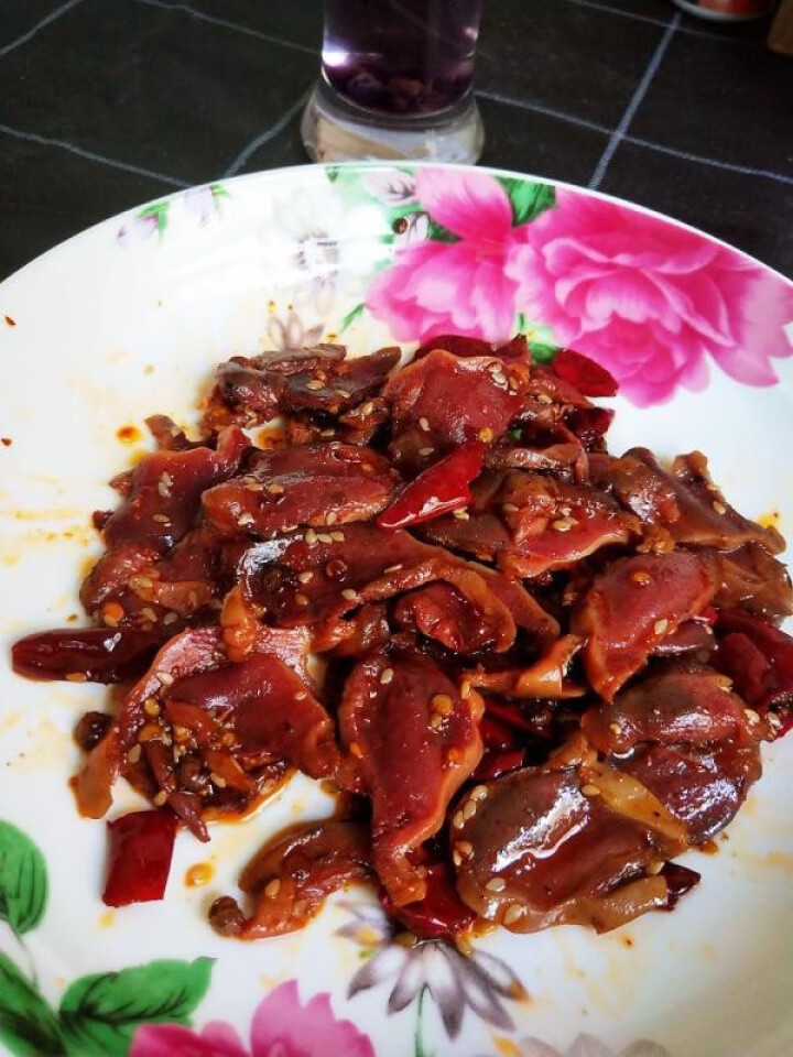 谭八爷 香辣鸭胗干鸭肫肝鸭胗花郡肝熟食小吃肉脯肉干真空即食办公室休闲零食下酒菜追剧零食120g/袋 香辣鸭胗1袋装怎么样，好用吗，口碑，心得，评价，试用报告,第2张