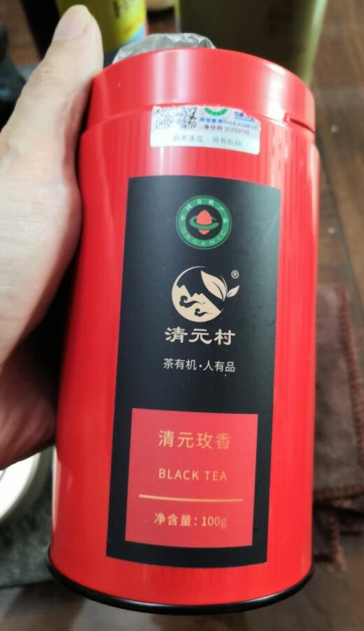 有机茶  红茶 香甜 清元茶叶 有机茶 四川高山茶 四川红茶 工夫红茶 醇厚回甘罐装100克怎么样，好用吗，口碑，心得，评价，试用报告,第2张