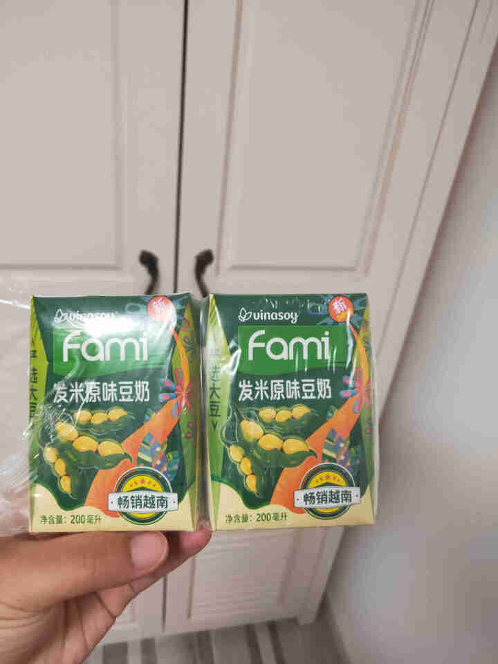 越南进口fami发米低脂豆奶200ml*18盒原味减糖早餐豆奶饮品植物蛋白饮料 礼盒端午送礼佳品 （原味）200ml*6盒怎么样，好用吗，口碑，心得，评价，试用,第2张