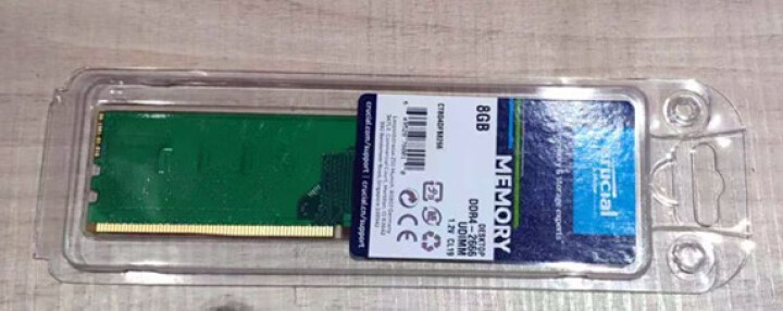 Crucial英睿达镁光 4G/8G/16G 四代DDR4 2400/2666/3000台式机内存条 8G DDR4 2666 即插即用 强劲兼容 适用于各台式,第2张
