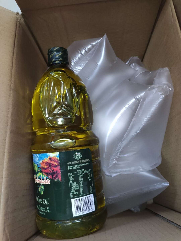 中粮 安达露西 纯正食用橄榄油1.8L 西班牙进口 母婴幼儿适用 团购福利礼品怎么样，好用吗，口碑，心得，评价，试用报告,第2张