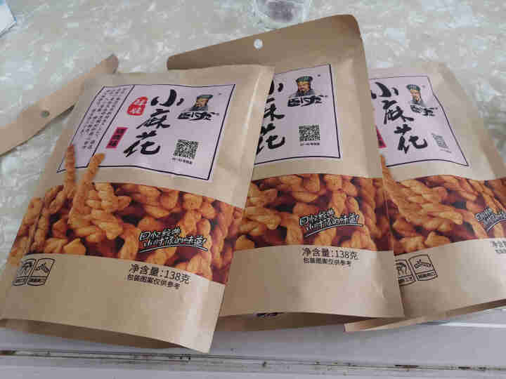 【爱上零食屋】卧龙酥脆手工小麻花138g*3包袋装休闲小吃 小麻花138g*3甜辣味怎么样，好用吗，口碑，心得，评价，试用报告,第2张