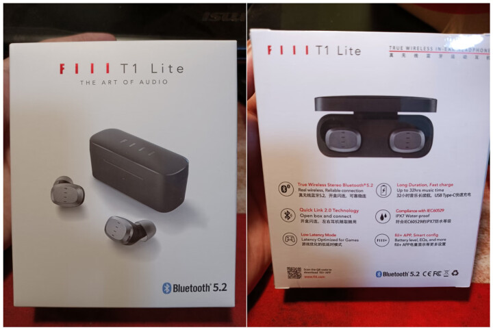 FIIL T1lite真无线蓝牙耳机入耳式双耳独立通话苹果安卓通用tws 新品T1 lite怎么样，好用吗，口碑，心得，评价，试用报告,第3张