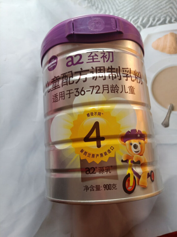 a2至初奶粉4段 儿童配方调制乳粉 3,第2张