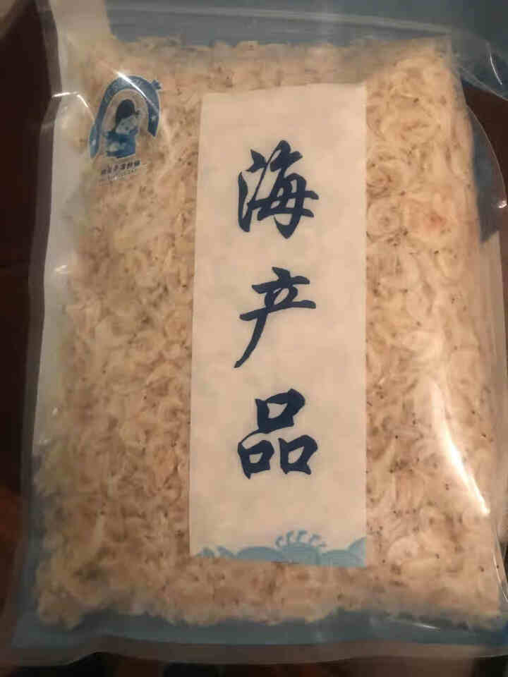 柯瓜子海鲜铺  东海捕捞无盐虾皮淡干虾皮粉烹饪配菜虾干小海虾小虾米袋装 半斤装  250g/包怎么样，好用吗，口碑，心得，评价，试用报告,第2张