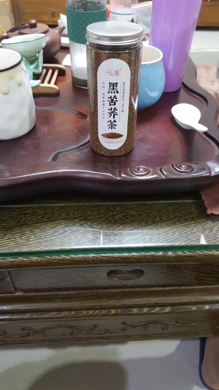 心萱 全株荞麦茶养生茶 苦荞茶四川大凉山 黄苦荞茶 黑苦荞茶茶叶 黑苦荞茶300克怎么样，好用吗，口碑，心得，评价，试用报告,第2张