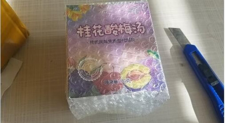 桂花酸梅汤 原料包自制老北京味道酸梅茶桂花乌梅甘草玫瑰茄组合三角袋泡茶凉茶解渴 桂花酸梅汤160g/1盒怎么样，好用吗，口碑，心得，评价，试用报告,第6张