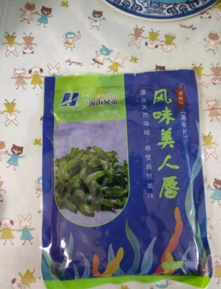 鲜生说 裙带菜中华海草调味梗丝 解冻即食开胃菜 海藻海产200g/袋 风味美人唇（香辣味）200g/袋怎么样，好用吗，口碑，心得，评价，试用报告,第4张