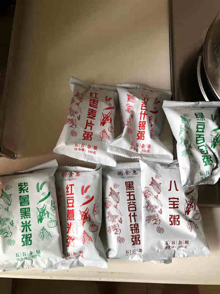 购食惠 7日粥道 五谷杂粮 粥米 7种700g（粥米 粗粮 组合 杂粮 八宝粥原料）怎么样，好用吗，口碑，心得，评价，试用报告,第4张