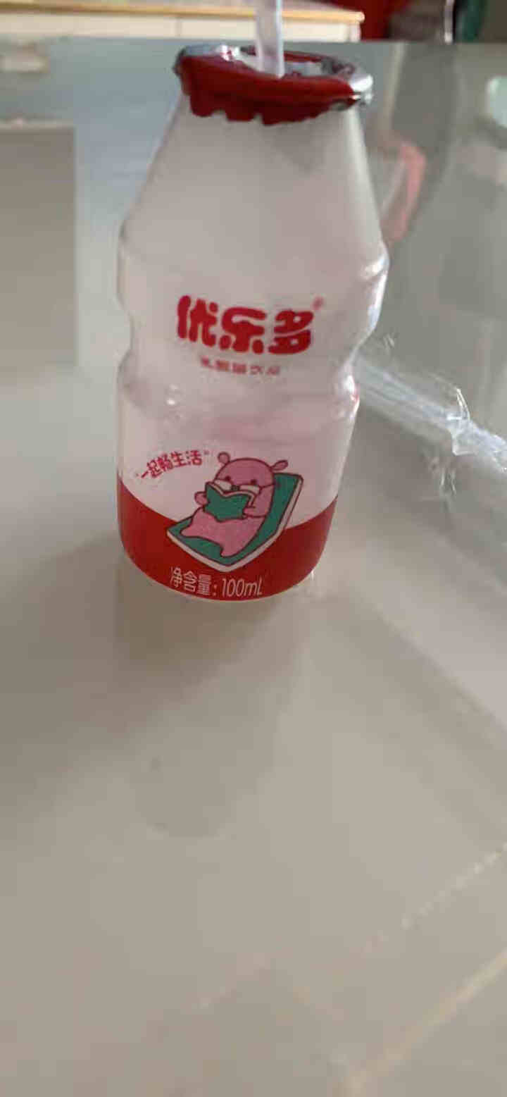 优乐多乳酸菌饮料 酸奶发酵益生菌儿童牛奶饮品小瓶 原味100ml*5瓶怎么样，好用吗，口碑，心得，评价，试用报告,第2张