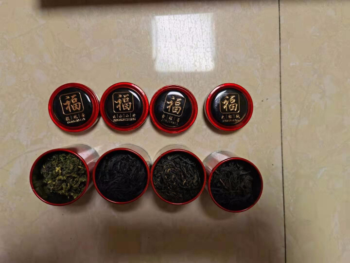 【山灵水气】红罐装武夷茶叶礼盒（金骏眉红茶正山小种+铁观音+大红袍）360克24罐茶叶组合拼装礼盒 红色怎么样，好用吗，口碑，心得，评价，试用报告,第4张