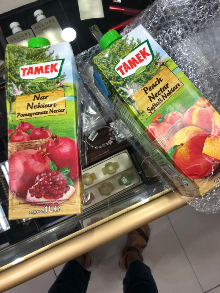 TAMEK荅梅肯果汁 土耳其原装进口果蔬汁饮料不添加无色素 石榴汁1000ml+水蜜桃汁1000ml怎么样，好用吗，口碑，心得，评价，试用报告,第2张