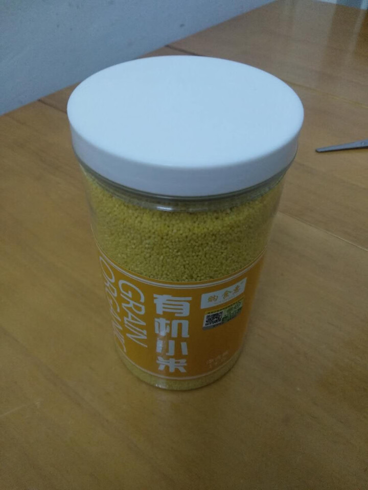 购食惠 有机 黄小米 2斤装1000g（五谷 杂粮 小黄米 无添加 月子粥 粗粮 小米粥）怎么样，好用吗，口碑，心得，评价，试用报告,第2张