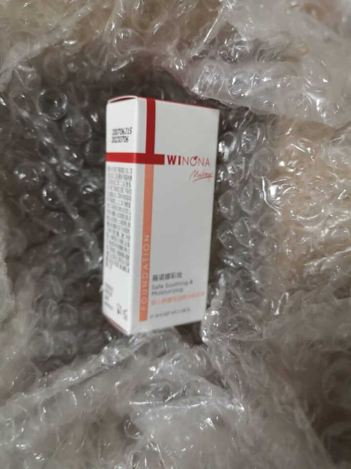 薇诺娜 安心舒缓保湿精华粉底液 C01白皙肤色5ml怎么样，好用吗，口碑，心得，评价，试用报告,第2张