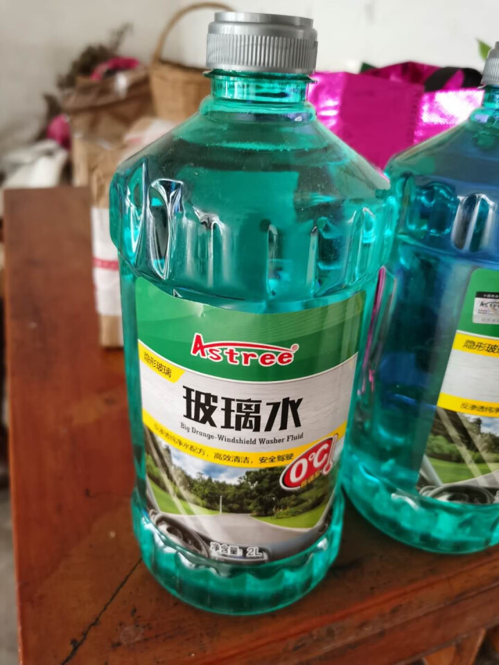 Astree汽车玻璃水玻璃清洗剂雨刮水雨刷精汽车用品 2L标准装0℃【2瓶】怎么样，好用吗，口碑，心得，评价，试用报告,第3张