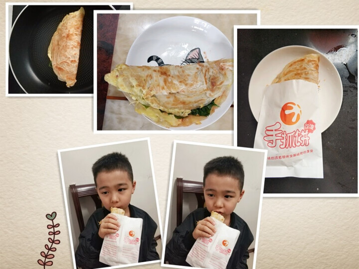 大由大原味手抓饼 儿童早餐 手抓饼皮家庭装面点食品烘焙食材锁鲜精包装台湾风味早点 千层饼手撕饼 原味手抓饼1800g  20片怎么样，好用吗，口碑，心得，评价，,第5张