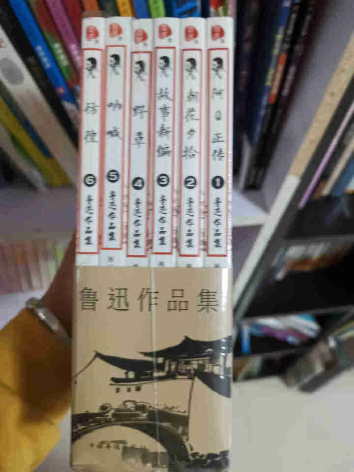 鲁讯作品集 全6册鲁迅杂文 阿q正传野草朝花夕拾呐喊彷徨散文诗歌大全青少年课外阅读书籍 鲁迅小说集怎么样，好用吗，口碑，心得，评价，试用报告,第2张