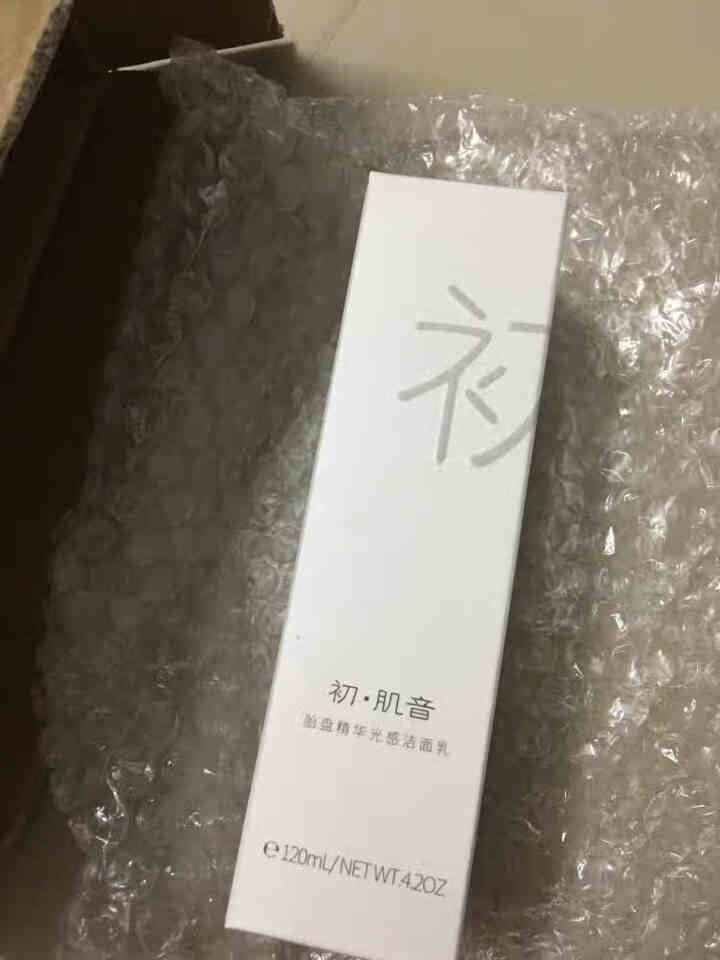 初肌音微囊氨基酸洗面奶敏感肌温和深层清洁补水保湿控油洁面乳 120g怎么样，好用吗，口碑，心得，评价，试用报告,第2张