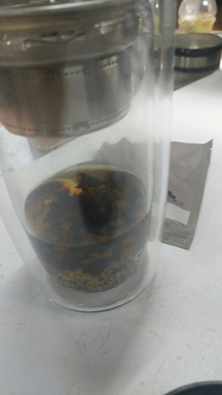 王德传茶庄  普洱熟茶 盒装桂花/黑制/陈皮（小青柑口味）熟普 桂花普洱茶袋茶(盒装)6g*10怎么样，好用吗，口碑，心得，评价，试用报告,第4张