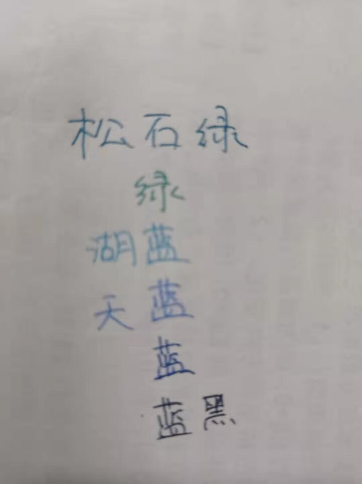 KACO 得宝巨能写中性笔彩色果汁笔签字笔速干学生用手账笔记书写专用笔六只装 雪域蓝川怎么样，好用吗，口碑，心得，评价，试用报告,第3张