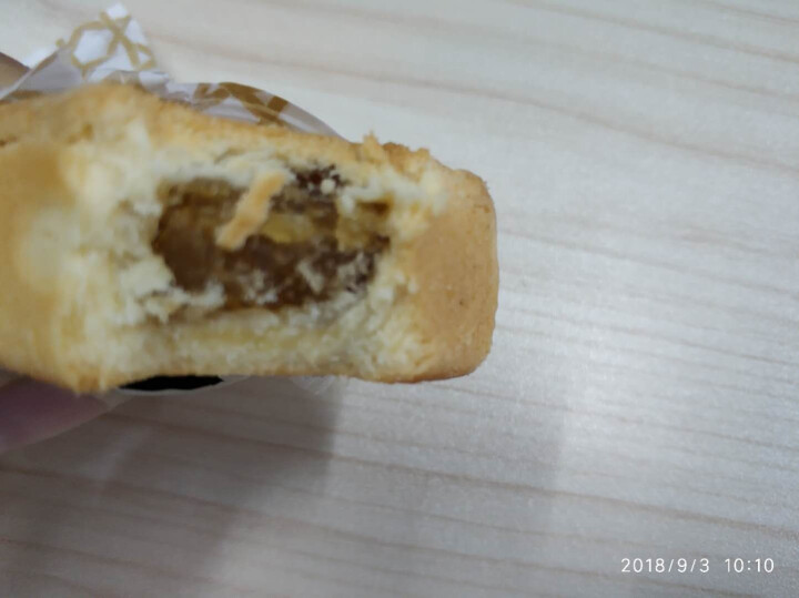 郭元益 台湾进口古早味金沙蛋黄酥特产伴手礼盒 礼盒装300g 传统手工糕点特产伴手礼 试吃装单个凤梨酥42g怎么样，好用吗，口碑，心得，评价，试用报告,第5张