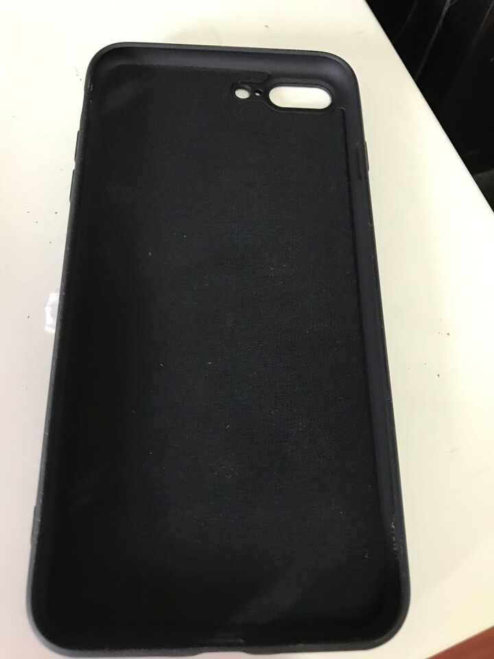 iteui 苹果8plus手机壳iPhone7/8保护套全包防摔新SE2液态硅胶小雏菊权志龙GD潮 苹果7P/8Plus文字断勾【经典黑】+钢化膜怎么样，好用吗,第3张