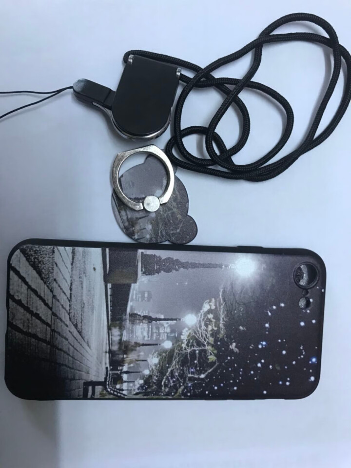 汉牌 苹果iPhone SE 二代(A2298)手机壳保护套全包防摔硅胶磨砂个性潮男女卡通软 灯火阑珊 iPhone SE (第二代)怎么样，好用吗，口碑，心得,第3张