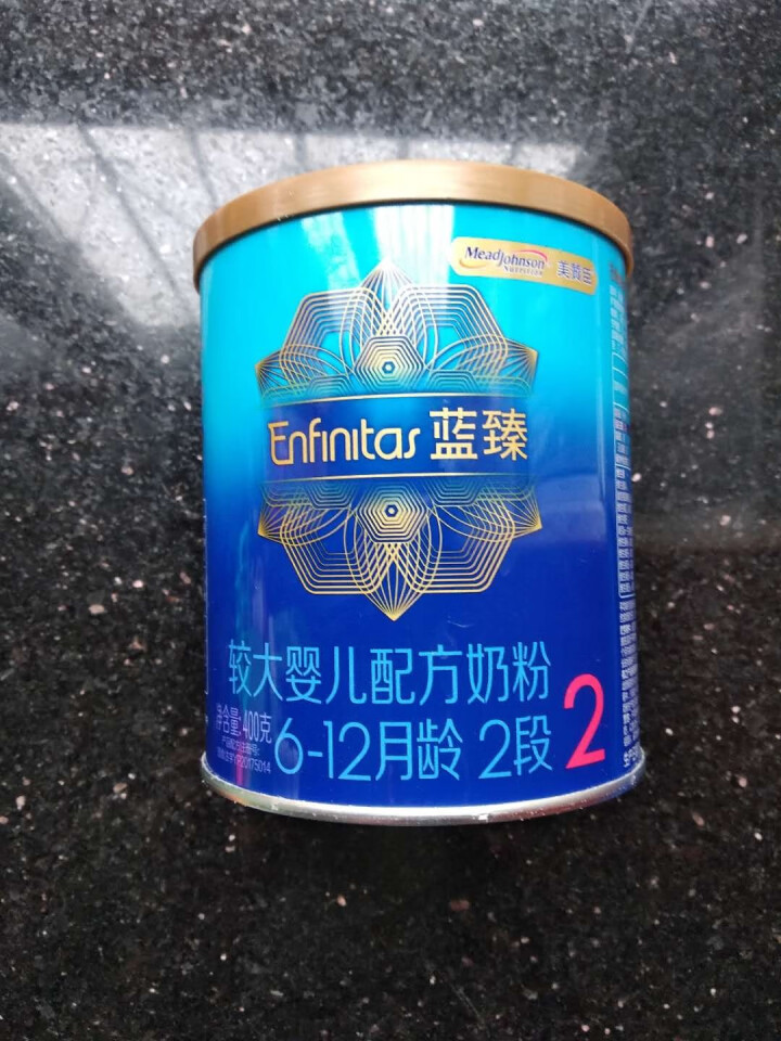 【乳铁蛋白】美赞臣蓝臻2段较大婴儿配方奶粉900g（6,第2张