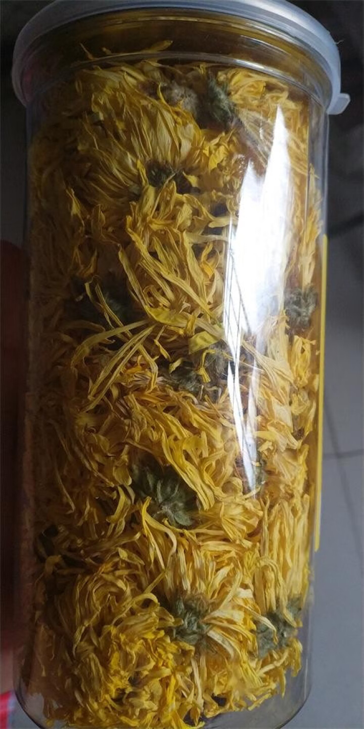 菊花茶 金丝皇菊一朵一杯大花黄山贡菊泡开约6,第3张