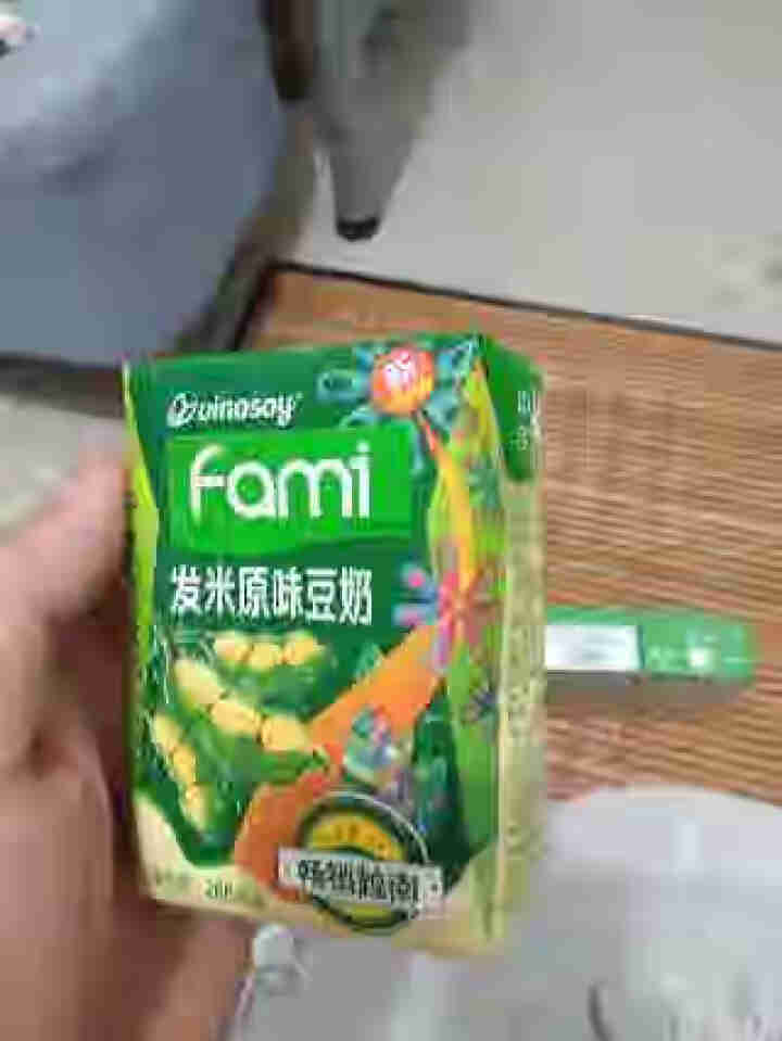 越南进口fami发米低脂豆奶200ml*18盒原味减糖早餐豆奶饮品植物蛋白饮料 礼盒端午送礼佳品 （原味）200ml*6盒怎么样，好用吗，口碑，心得，评价，试用,第8张