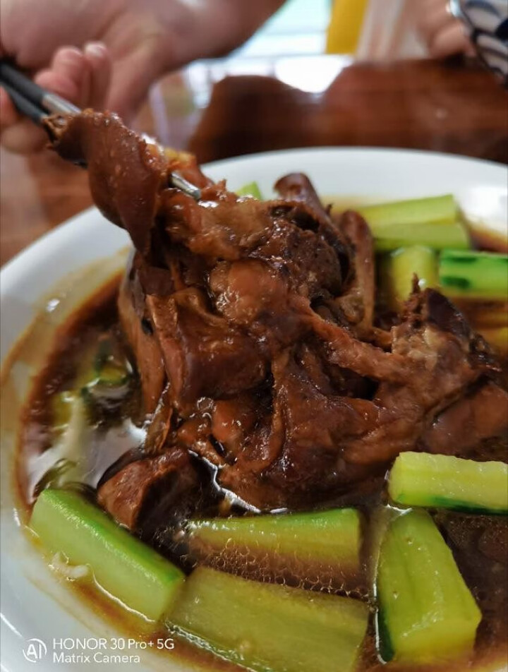 沈万三 蹄膀500g 苏州特产酱肘子 熟食即食卤味卤味猪蹄怎么样，好用吗，口碑，心得，评价，试用报告,第3张