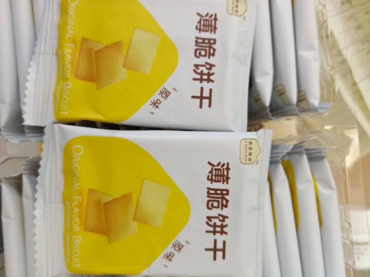 亲亲 休闲零食 薄脆饼干308g/盒 饼干蛋糕办公室休闲食品早餐代餐薄饼 原味怎么样，好用吗，口碑，心得，评价，试用报告,第2张