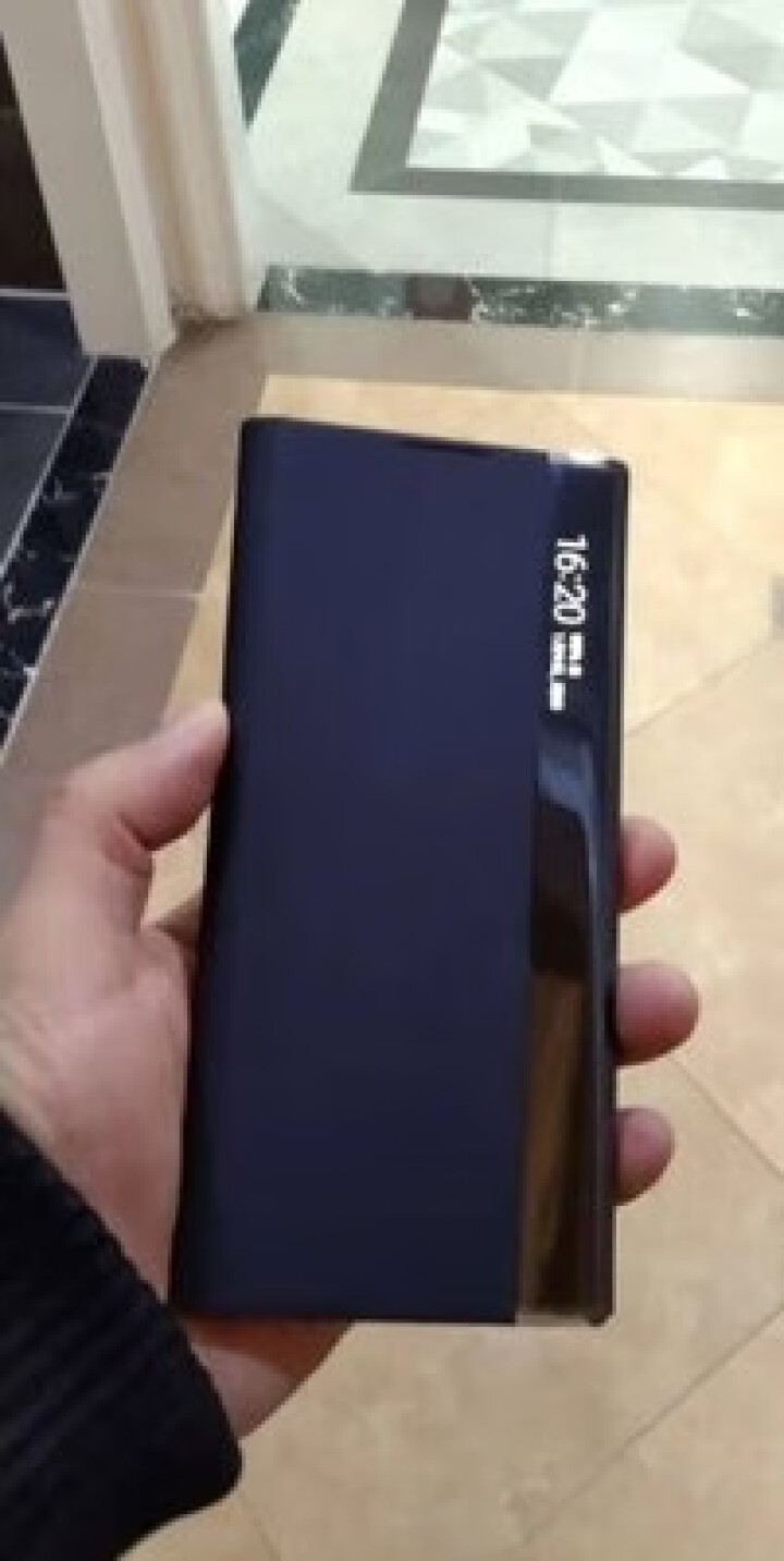 卡桔  三星Note20 Ultra手机保护壳原配note20智能镜面翻盖保护套5G版全包防摔皮套 Note20Ultra【商务黑】怎么样，好用吗，口碑，心得，,第2张